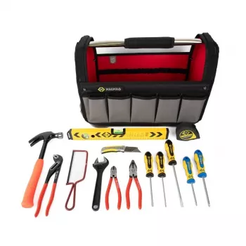 C.K Tools T5971 Σετ εργαλείων σε τσάντα, 15 τεμ.