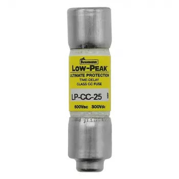 Eaton LP-CC-25 25A 600V βραδείας τήξης Ασφάλεια Class CC, συσκευασία 10 τεμ.
