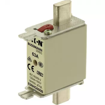 Eaton 63NHG000B Ασφάλεια NH, μέγεθος 0, 63 A, 500 V AC, gG
