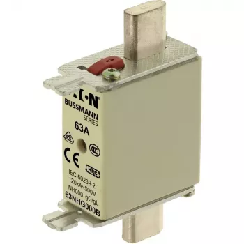 Eaton 63NHG000B Ασφάλεια NH, μέγεθος 0, 63 A, 500 V AC, gG
