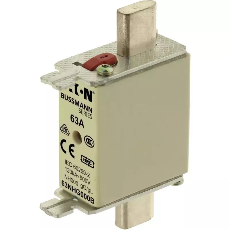 Eaton 63NHG000B Ασφάλεια NH, μέγεθος 0, 63 A, 500 V AC, gG
