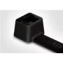 HellermannTyton T50R Μαύρο δεματικό καλώδιο 200mm x 4,6mm (συσκευασία 100 τεμ.) 138-00019