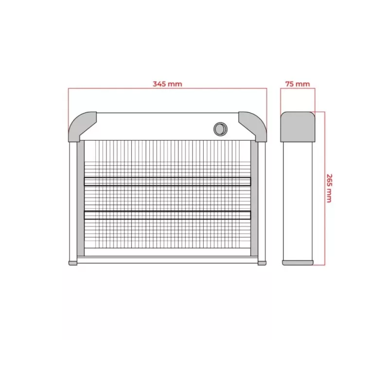 LUMIO Λάμπα κουνουπιών 16W, 230V, 60m² (MKE004)