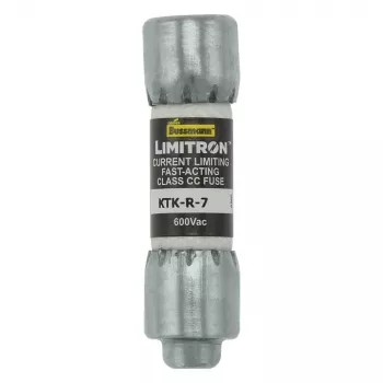 Eaton KTK-R-7 Class CC Ασφάλεια ταχεία, 7 A, 600 V AC, 200 kA ικανότητα διακοπής, Συσκευασία 10 τεμ.