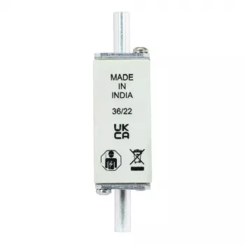 Eaton 32NHG000B ασφάλεια NH με μηχανική ένδειξη, 32 A, 500 V AC, μέγεθος 000, gG, συσκευασία 3 τεμ.