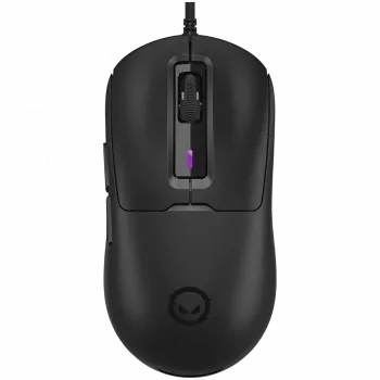 LORGAR MSA10R ενσύρματο gaming ποντίκι, PixArt 3311, 6 προγραμματιζόμενα κουμπιά, μαύρο (LRG-MSA10R-BK)
