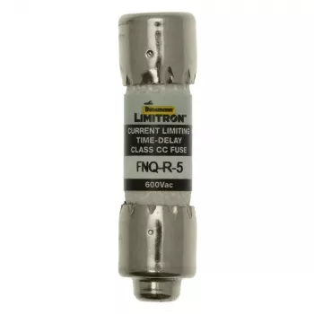 Eaton FNQ-R-5 βραδεία ασφάλεια, 5 A, 600 V AC, Class CC, 10 τεμ.