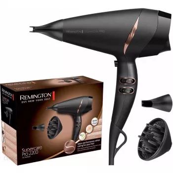 Remington Supercare Pro AC7200 πιστολάκι μαλλιών, 2200W, μαύρο