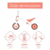 Chillafish Bunzi 2-in-1 ποδήλατο ισορροπίας και τρίκυκλο, Flamingo Pink, 1-3 ετών
