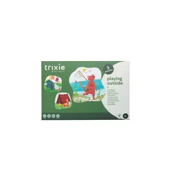 TRIXIE Dog Activity Roll-Out παιχνίδι-παζλ διανομέας λιχουδιών, 3 τεμάχια, ρυθμιζόμενη δυσκολία, εσωτερικού & εξωτερικού χώρου