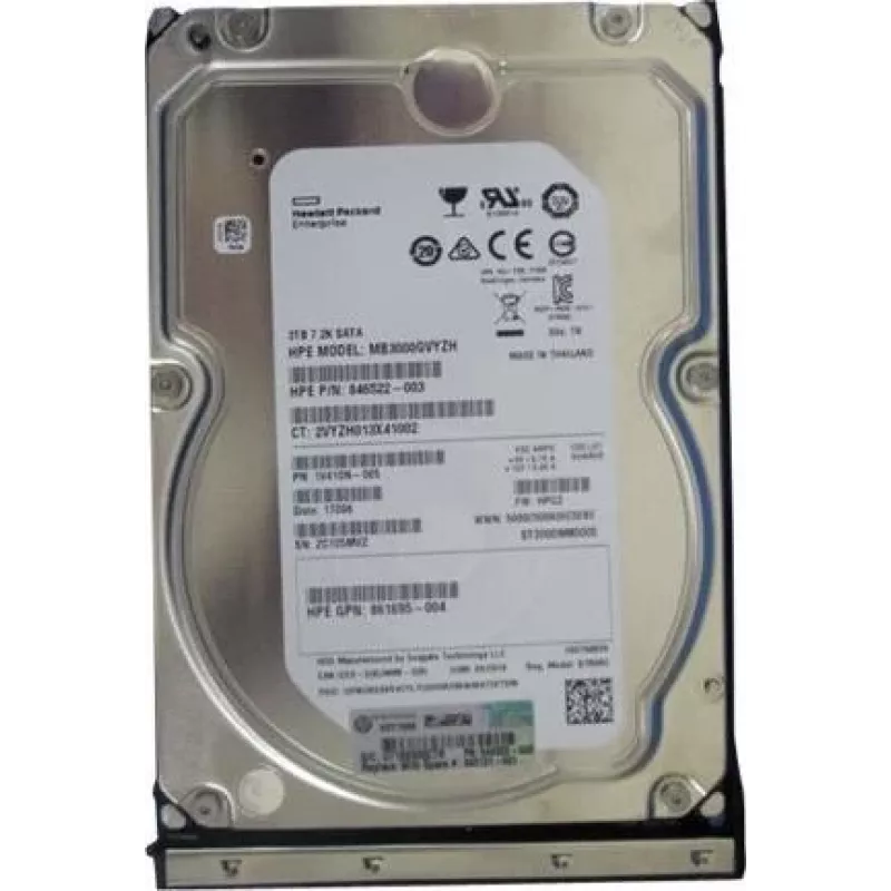 HPE 3TB 6G 7.2K LFF SATA Midline Low Power σκληρός δίσκος (862131-001)