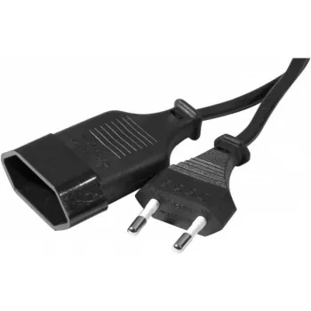 EXERTIS CONNECT Καλώδιο επέκτασης, Ευρωπαϊκό βύσμα αρσενικό σε Ευρωπαϊκή υποδοχή θηλυκή, Μαύρο, 1,8 m 573721