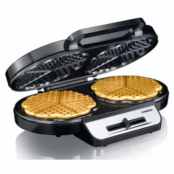 Melissa Διπλή καρδιοειδής βάφλα 1200W Ανοξείδωτος χάλυβας