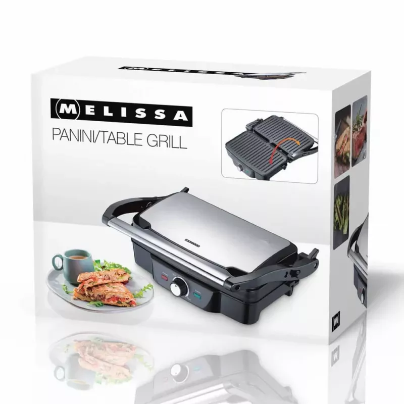 Melissa γκριλ πανίνι 1600W μαύρο