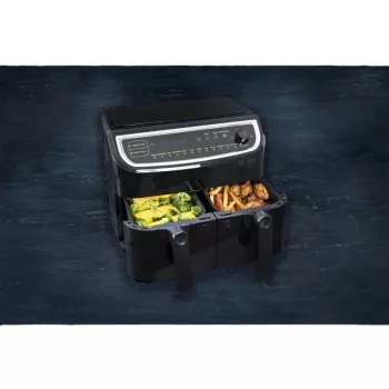 Gastronoma Dual Basket Αεροφριτέζα 9L 2400W Μαύρο
