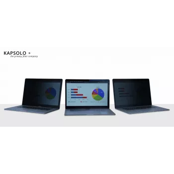 KAPSOLO Φίλτρο απορρήτου 2 κατευθύνσεων για Microsoft Surface Pro 8 (2021), αφαιρούμενο, 13 inch, 3:2, Anti-Glare KAP12846