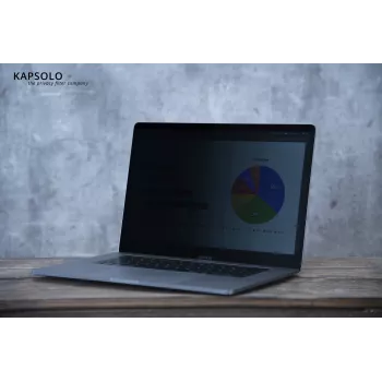 KAPSOLO Φίλτρο απορρήτου 2 κατευθύνσεων αφαιρούμενο για DELL XPS 13 (9310) 2-in-1, 13,4 inch, 16:10, Anti-Glare, Συμβατό με αφή KAP12716