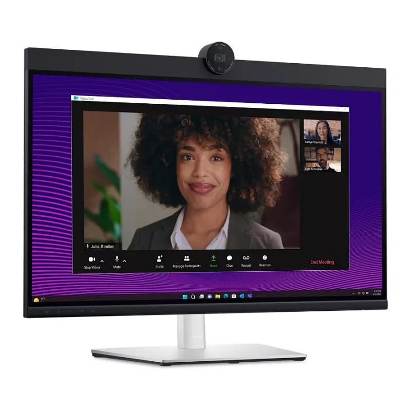 DELL P2724DEB 27 inch QHD IPS οθόνη βιντεοδιάσκεψης με webcam, USB-C 90W, Ethernet