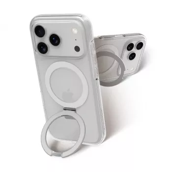 dbramante1928 Iceland Ultra D3O MagSafe Θήκη με Kickstand για Apple iPhone 18 Pro / 17 Pro, Clear