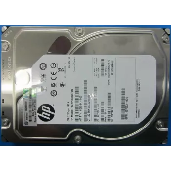 HP Enterprise 2TB 7.2K RPM SATA 3,5 inch LFF Midline σκληρός δίσκος (659570-001)