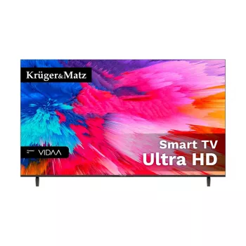 Kruger&Matz KM0250UHD-V3 50 inch 4K UHD Smart LED TV με VIDAA U5, DVB-T2/S2, HDR10, Bluetooth, φωνητικό έλεγχο