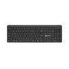 Natec Tang US ασύρματο πληκτρολόγιο Bluetooth + 2,4 GHz Silent Slim μαύρο