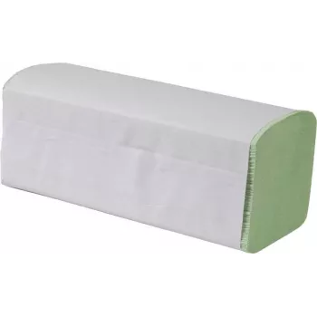 Heemann Χαρτί πετσετών 2 φύλλων λευκό Premium 24x21cm 3200 φύλλα ZZ-Falz (Pap.346)