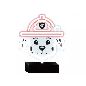 PAW Patrol LED λάμπα νέον με βάση για παιδιά, Marshall
