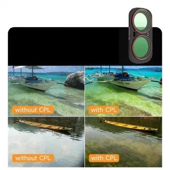 Sunnylife Μαγνητικό Φίλτρο CPL για Insta360 Luna Ultra (LU-FI235-C)