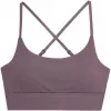 4F F079 Γυναικείο Αθλητικό Σουτιέν Medium Support Μωβ L