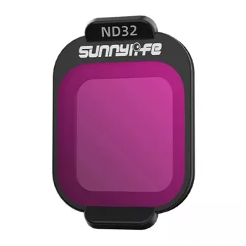 Sunnylife Flip Φίλτρο ND32 για DJI Osmo Pocket 3 – Μαγνητικό Φίλτρο Ουδέτερης Πυκνότητας, Μείωση Φωτός 5 Σταδίων, Πολλαπλά Επικαλυμμένο Οπτικό Γυαλί