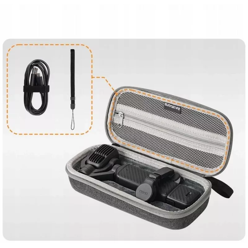 SUNNYLIFE Σκληρή θήκη για DJI Osmo Pocket 4 Pro / 4p – Γκρι