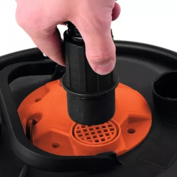 TOYA Ηλεκτρική σκούπα στάχτης 800W 20L Ανοξείδωτο ατσάλι Φίλτρο HEPA 78870