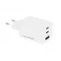 MOVANO GaN 65W 2x USB-C PD + USB-A φορτιστής (λευκός)