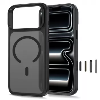 TECH-PROTECT MAGSTAND MagSafe CC iPhone 17 Pro / 18 Pro ματ μαύρο