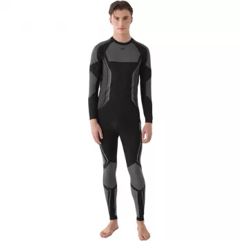 Ανδρικό Thermoactive Leggings 4F M166 Deep Black S/M
