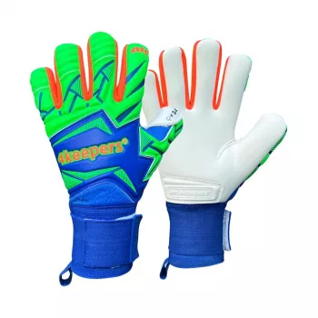 4Keepers Force V5.25 Twist HNC Γάντια τερματοφύλακα Μπλε-Πράσινο Μέγεθος 8.5