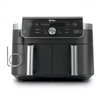 Ninja Dual Zone XL DZ950EU φριτέζα αέρα 9,5 L 2470 W, μαύρο/γκρι