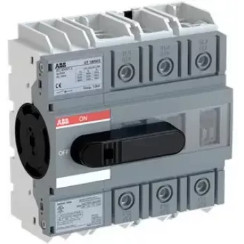 ABB OT160G03K διακόπτης φορτίου 3-πολικός 160A 750V AC/1000V DC τοποθέτηση βάσης 1SCA138208R1001