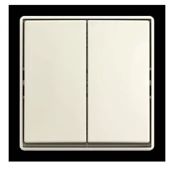BUSCH-JAEGER διακόπτης ροκ, χωνευτός, αλλαγής, 10 AX, 250 V AC, λευκό αλπικό 2TKA00005524