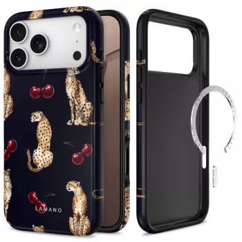 TECH-PROTECT Lamano MagSafe Θήκη για iPhone 17 Pro Max / 18 Pro Max - Midnight Cherry