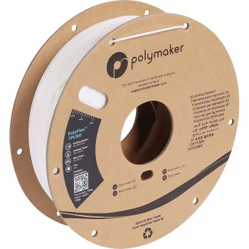 Polymaker PolyFlex TPU90 Λευκό 1,75mm 750g Εύκαμπτο νήμα PD02002