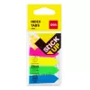 DELI Stick Up Δείκτες σελιδοδεικτών PP 50x12 mm 100 φύλλα μικτά χρώματα (D338199)