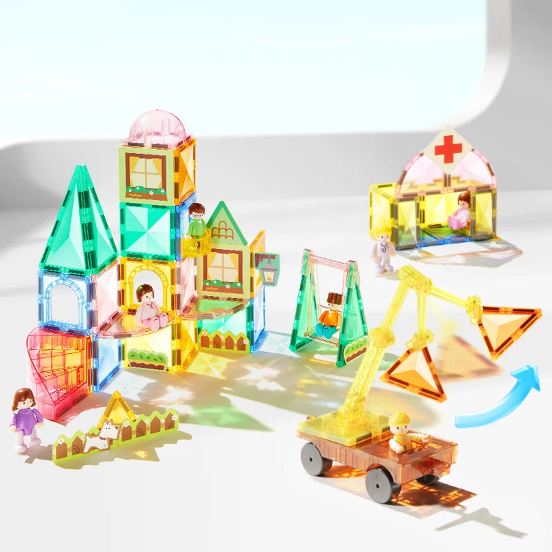 Mideer City Hero Squad MD1641 μαγνητικό σετ, 33 τεμάχια