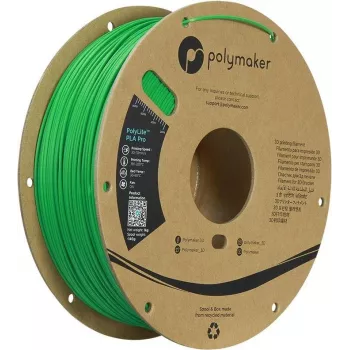 Polymaker PolyLite PLA Pro νήμα 1,75 mm 1 kg πράσινο υψηλή ακαμψία αντοχή σε κρούση PA07008