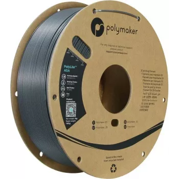 Polymaker PolyLite ASA νήμα 1,75mm 1kg σκούρο γκρι PF01037