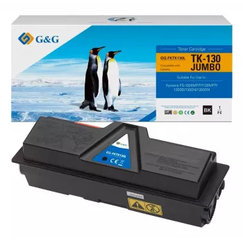 G&G XXL τόνερ συμβατό με Kyocera TK-130 (20363)