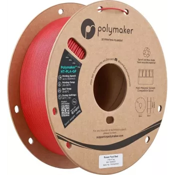 Polymaker HT-PLA-GF 1,75mm Power Tool Red 1kg - νήμα PLA ενισχυμένο με ίνες γυαλιού υψηλής θερμοκρασίας