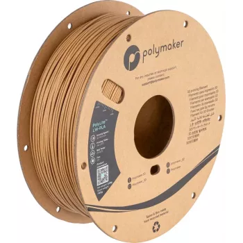 Polymaker PolyLite LW-PLA 1,75mm Μαύρο 0,8kg (PA08004)