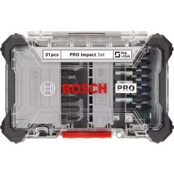 Bosch PRO Impact Control 31 τεμ. σετ μυτών κατσαβιδιού PH PZ T TH H 25 mm 2608521U71